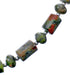 Southwest Unakite Sterling Silver Bead Necklace KX121082